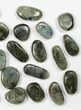 Lot: Polished Labradorite Pebbles - kg ( lbs) #90618-1